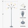 HonoDing Medusa Floor Lamps Standing Lamps 5 Heads Adjustable Reading