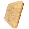 laser-diele Chopping Board with Name - Wooden Board with Engraving