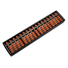 Abacus, Standard, 100 Ball Calculator, One-touch Abacus, Calculation, For Children and Elementary School Students, Practice, Case Included, 17 Digits
