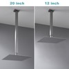 BESTILL 20 Inch Brushed Nickel Ceiling Mount Shower Arm and