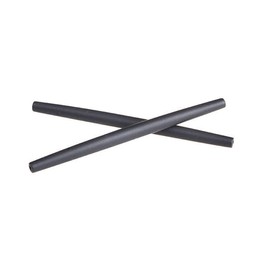 HeCheng Rubber Silicon Anti-Slip Replacement Temple Ear Socks for Oakley OX5113 Eye Glasses Sunglasses Frames HTS001 (Black - 1 Pair)