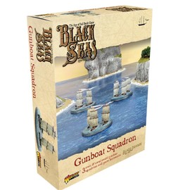 Warlord Black Seas The Age of Sail Gunboat Squadron for Black Seas Table Top Ship Combat Battle War Game 792410011