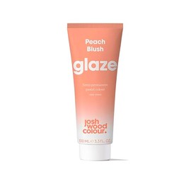 Josh Wood Colour Glaze (Peach Blush) - Semi-permanent Hair Mask - Ammonia-free - Conditions and Nourishes - Lasts Up to 3-5 Washes - For Blonde Hair - 100% Vegan - Cream (100ml)