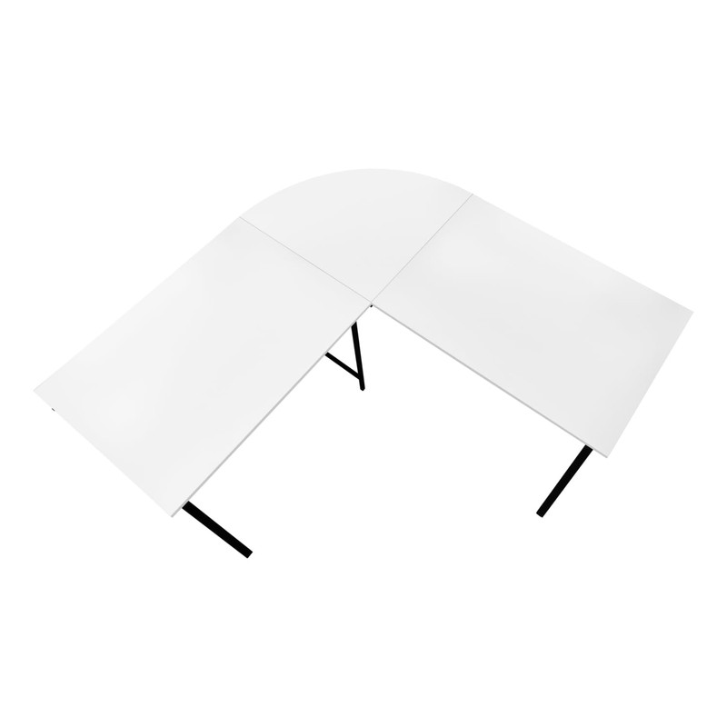 HomeStock Earthy Elements Computer Desk, Home Office, Corner, 55" l,