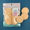 Firm Round Puff Makeup Sponge Sponge Makeup Powder Puff Cushion Puff 12p / 쫀쫀한 원형 퍼프 메이크업 스펀지 스폰지 화장 파우더 분첩 쿠션 퍼프 12p