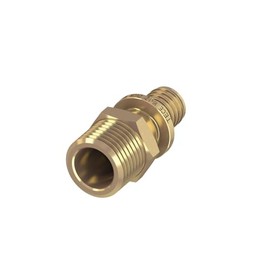 TECE Flex 7056 Transition Nipple, Silicon Bronze, Design: Dimension 20 x Male Thread (R) 1/2 Inch