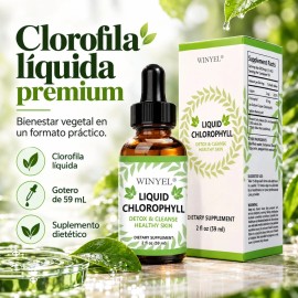 Liquid Chlorophyll Advanced Green Supplement