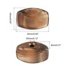 PATIKIL Guitar Tuning Peg Button Machine Head Oval Acrylic Button