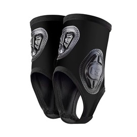 G-Form Pro-X Ankle Pads - Football Training Equipment and Bicycle Accessories - Black, Adult S/M