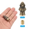 PATIKIL 33 x 16mm Lamp Finials Caps Knob, 2 Set
