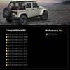 Dasbecan Hardtop Retainer Nut Kit Compatible with Jeep Wrangler 2007-2018