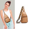 Mroede Sling Bag Crossbody Bags for Women Fanny Packs Purse