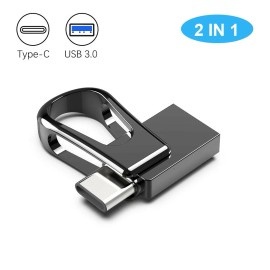 Kootion Type-C Pull Ring Drive 32GB OTG USB 3.0 Flash Drive Waterproof Memory Stick