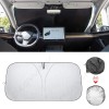 CHUSYYRAY Foldable Windshield Sun Shade for Honda CR-V UV Heat