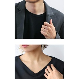 Binich Birthstone Infinity Ring, March Aquamarine