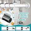 YNL Tension Curtain Rod 34-66 inches-Never Rust, Non-Slip, No Drill