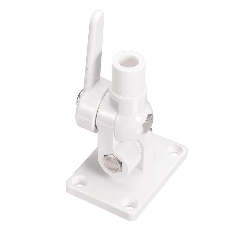 Bingfu VHF Marine GPS Antenna Mounting Kit Dual-axis Heavy-Duty Adjustable
