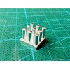 Cool Innovations Lot of 10pcs Adafruit Aluminum SMD/SMT Heat Sinks,