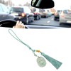 Tassel Pendant Chinese Zodiac Pattern DIY Porcelain Beads Light Weight