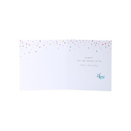 UK Greetings Birthday Card for Her/Friend - Party Dogs & Cats Design