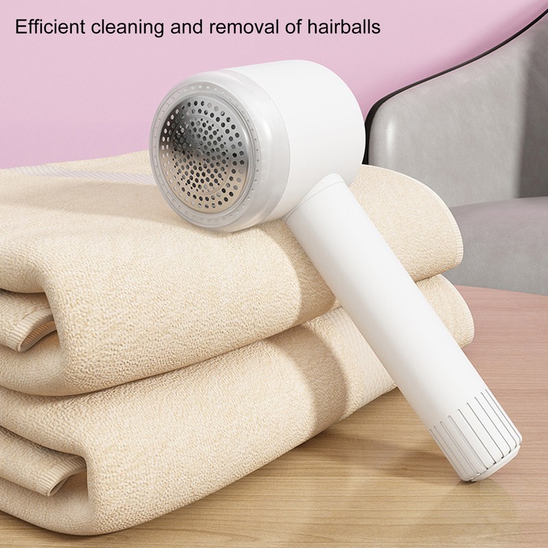 Electric Lint Shaver Fuzz Removing 6 Blades High Efficiency Lint