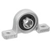 sourcing map 2pcs KP000 10mm Bore Zinc Alloy Inner Ball