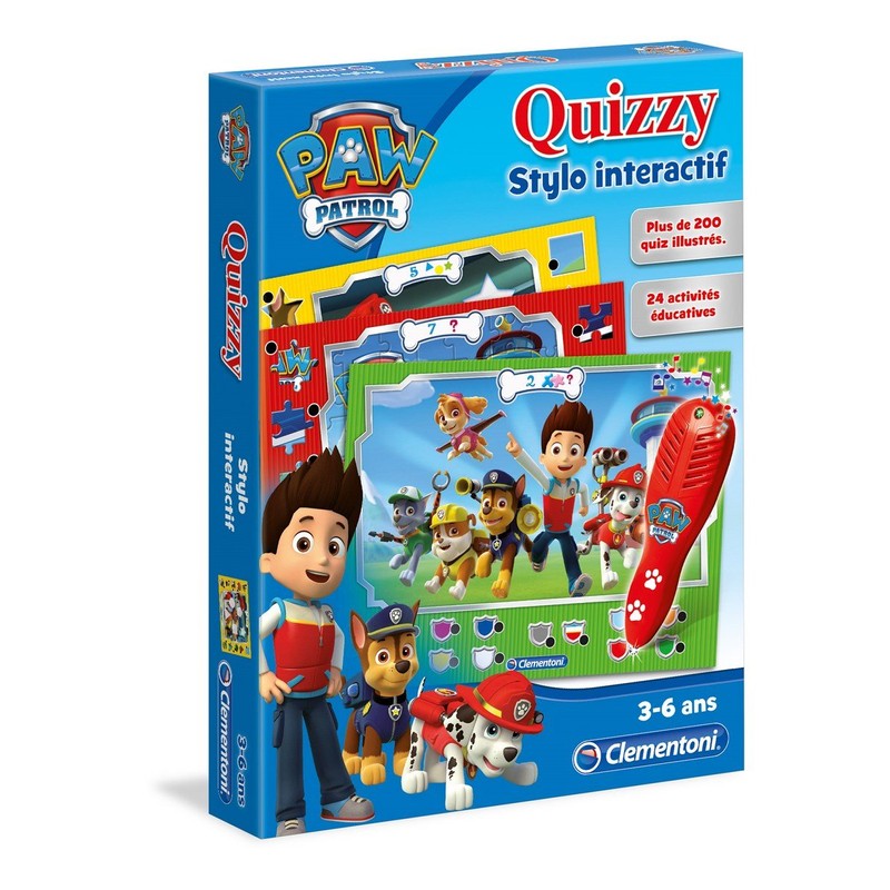 Clementoni 52090 Activities Educative Quizzy – pat' Patrol