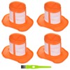 4 Pack HHVKF10 Dust-buster Filter Replacement Compatible with BLACK And