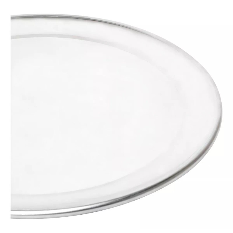 Thunder Bandeja Charola Pizza Borde Ancho Aluminio 43cm - Thunder