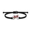 SAILBRACE Ruby Road Bike Bracelet, Stainless steel, nylon