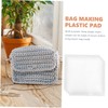 SEWACC 5Pcs Plastic Mesh Sheets for Bag Making Embroidery and