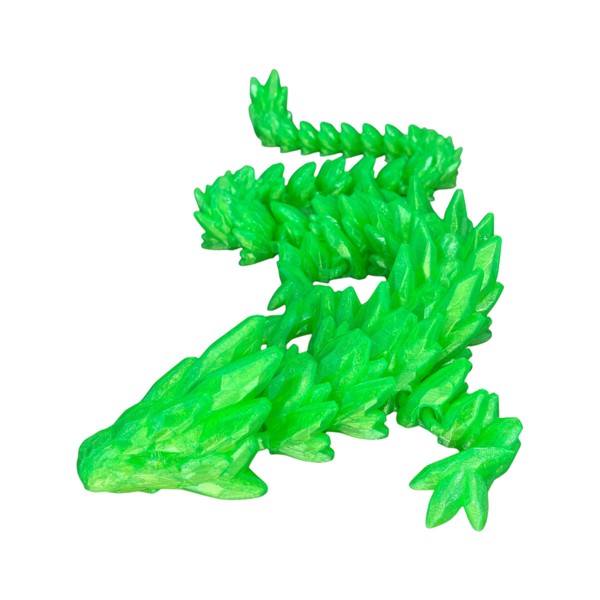 Flexi-Dragons - Durable MEGA Articulated 3D Printed Dragon Toy -