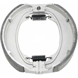 Master Chen Rear Brake Shoes for Honda TRX 70 Fourtrax 1986-1987 - Can Am Bombardier DS 50 90 2002 2003 2004 2005 2006 - Quest 50 90 2003 2004 Brakes Drum 330 Quest DS 90 2/4 stroke MC0255