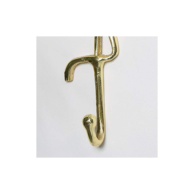 Melody Maison Gold Flamingo Wall Hook
