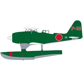 Hasegawa 07538 1/48 Mitsubishi F1M2 Zero Type Water Observation Machine Model 11 Type Previous Type Sanyo Round Mounted Machine Plastic Model