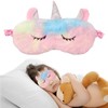 Eye Mask for Sleeping, Cute Unicorn Soft Fluffy Plush Sleep
