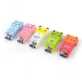 Cute Kids Nail Clippers Small Toddler Nails & Toenails Nail Grooming Trimming Portable Travel Pretty Character / 귀여운 어린이 손톱깎이 소형 유아 손톱 발톱 네일 미용 다듬기 휴대용 여행 예쁜 캐릭터