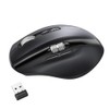 UGREEN Mouse Inalámbrico 2.4G & Bluetooth, Scrolling Ultra-rápido, Ratón Ergonómico