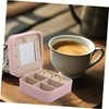 TOVINANNA Travel Jewelry Organizer Case with Zipper Closure Multiple Compartments