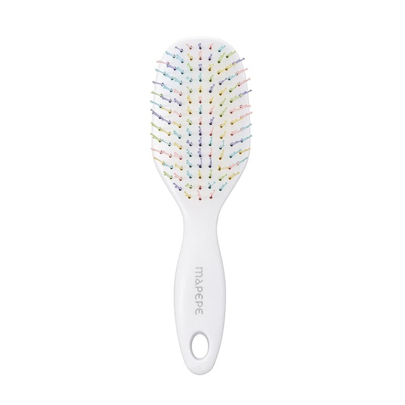 Mapepe Detangling Brush Mini Colorful Party [Hair Brush that can