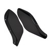 Motorcycle Side Wing Windshield Adjustable Fairing Air Deflector Compatible with
