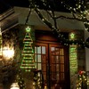 PUHONG (New Christmas Ladder Lights, 4.6ft Christmas Lights with Star