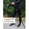 JELEX Nature Telescopic Walking Poles for Nordic Walking Adjustable Includes