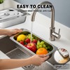 West Bay 4 Pack 1/3 Hotel Pan with Lids, 4''