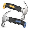 2 PacK Small Claw Hammer, Kid Hammer,Non-Slip Handle Mini Steel