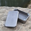 WANERSEN EDC Case Titanium Container Daily Storage Metal Box for