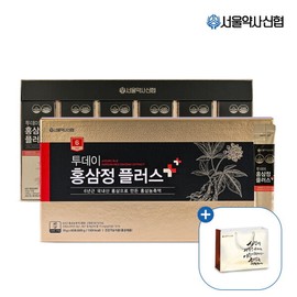 Seoul Pharmacists' Association Gift 6 Year Old Today Red Ginseng Jung Plus 60 Packs (+) Ginsenoside 1 6 Year Old Today Red Ginseng Jung Stick Plus 60 Packs / 서울약사신협 선물 6년근 투데이 홍삼정 플러스 60포 (+ ) 진세노사이드1 6년근 투데이 홍삼정 스틱 플러스 60포