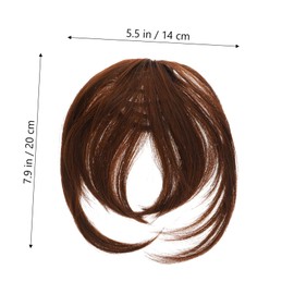 Baluue Natural Seamless Clip in Hair Extension Side for Daily Wear Parties and Weddings Lightweight and Skin-friendly Synthetic Hair Piece Add Volume and Style Effortlessly
