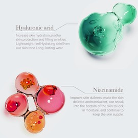 Face Primer, Primer Foundation Base, Long Lasting Face Primer Moisturizing Power Grip Primer, Hydrating Skin Evens And Pores Minimizer For Face With Hyaluronic Acid, Gel-Based Face Primers (green)