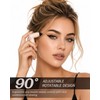SUMEITANG Black Winged Eyeliner Stamp Pen, Dual Head 90° Rotating